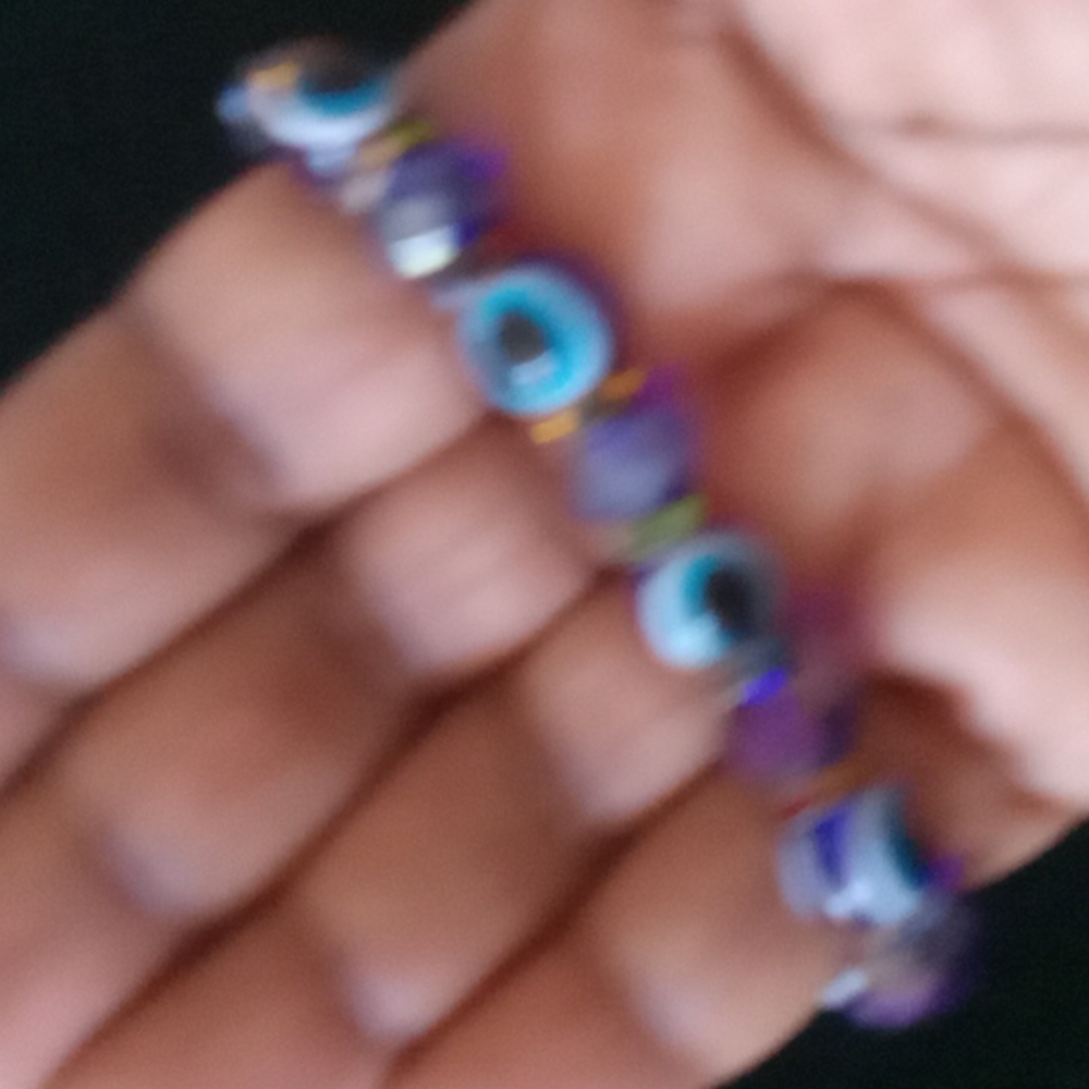 ๐๐๐ Tri color Purple Royal Eye Set 5/25 - Picture 4 of 5